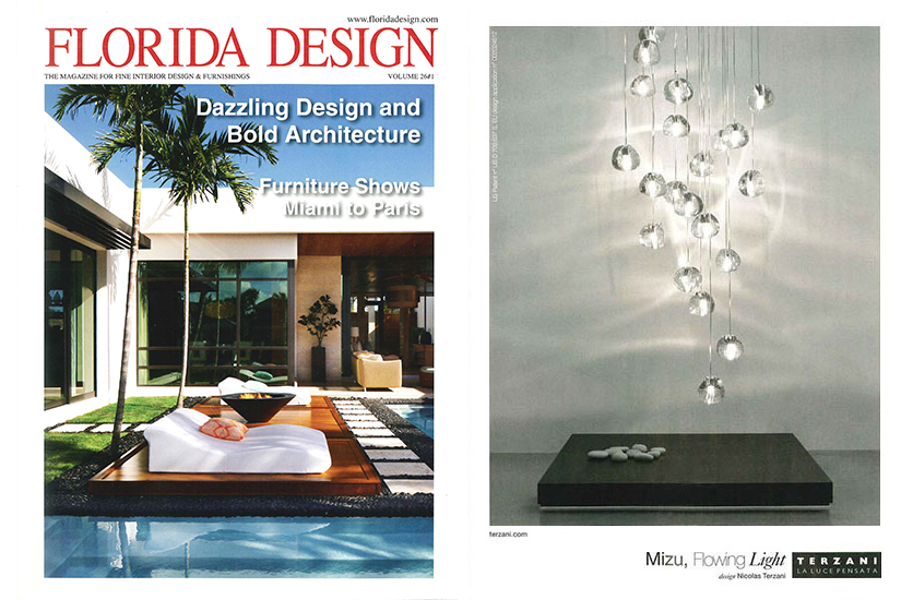 Mizu, Stream & Doodle featured in Florida Design